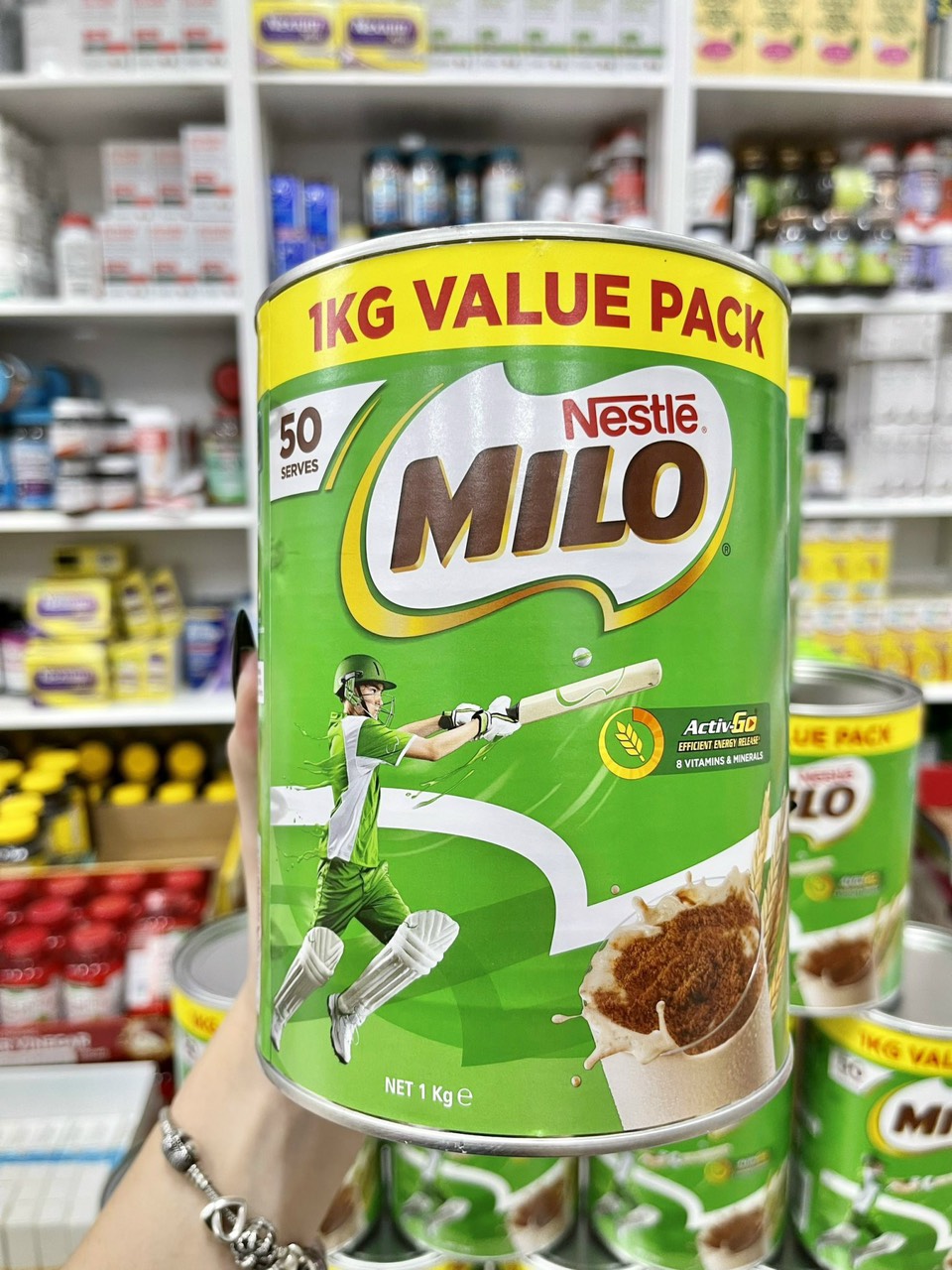 CHÍNH HÃNG Sữa bột Milo Úc 1kg CHUẨN AUTH NỘI ĐỊA Date mới nhất