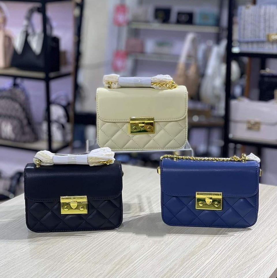 Túi đeo chéo nữ ô trám size 18cm ck2-80701078-4 ck2-80701218