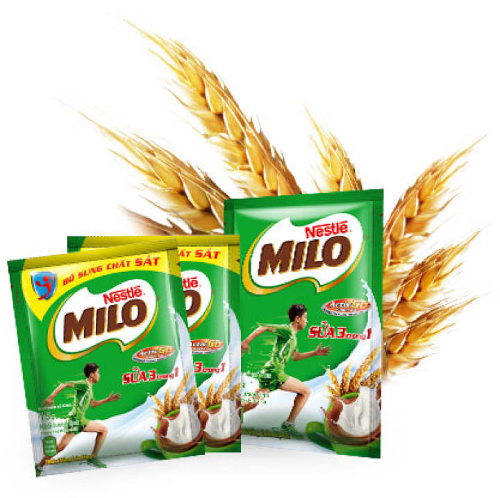 - milo dây 10 gói*22gr date mơi 2021