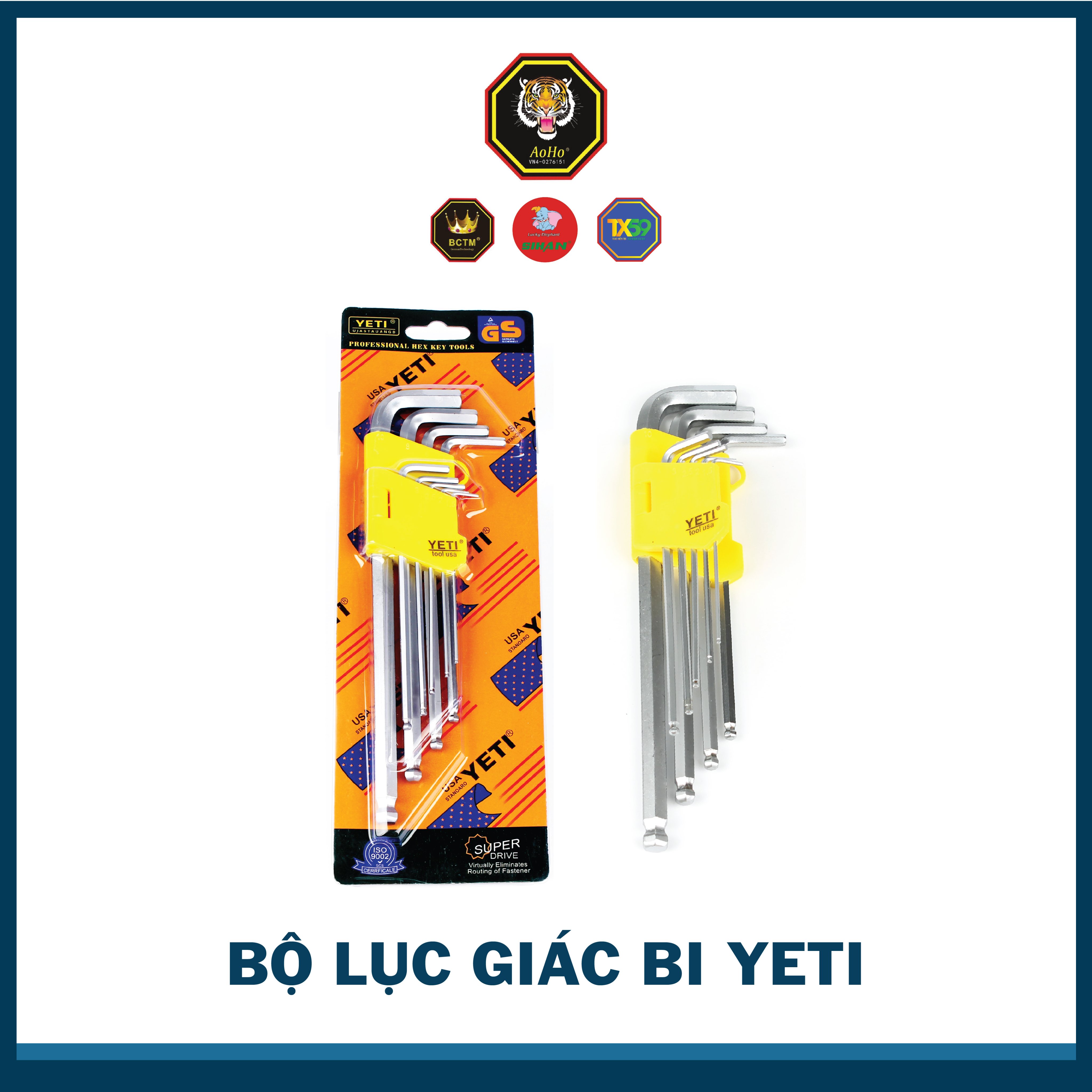 Bộ lục giác bi yeti