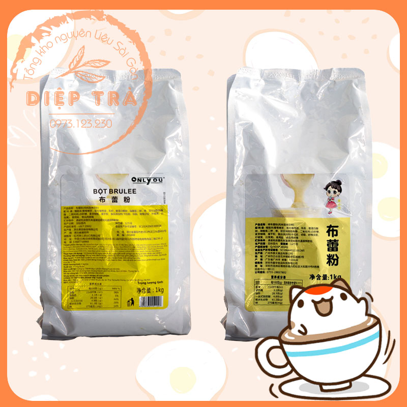 Bột Kem Trứng Xiaka 1kg