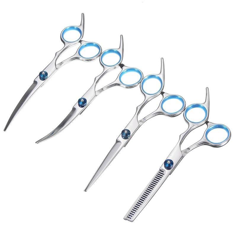 Imported scissors pet dog trimmer-strong stainless steel material