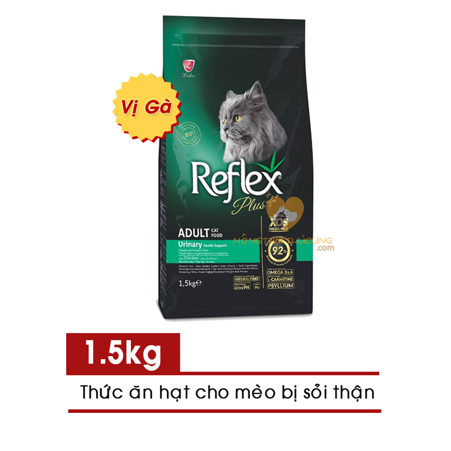 Thức Ăn Cho Mèo Bị Sỏi Thận Reflex Plus Reflex Plus Adult Cat Food Urinary Chicken