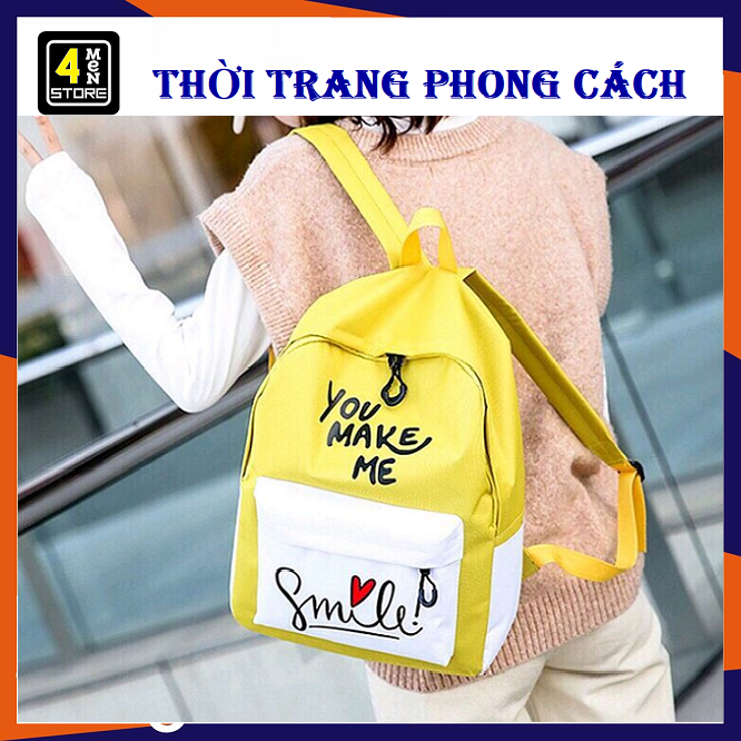 ⚡ cao cấp ⚡ balo you make me - phong cách năng động -