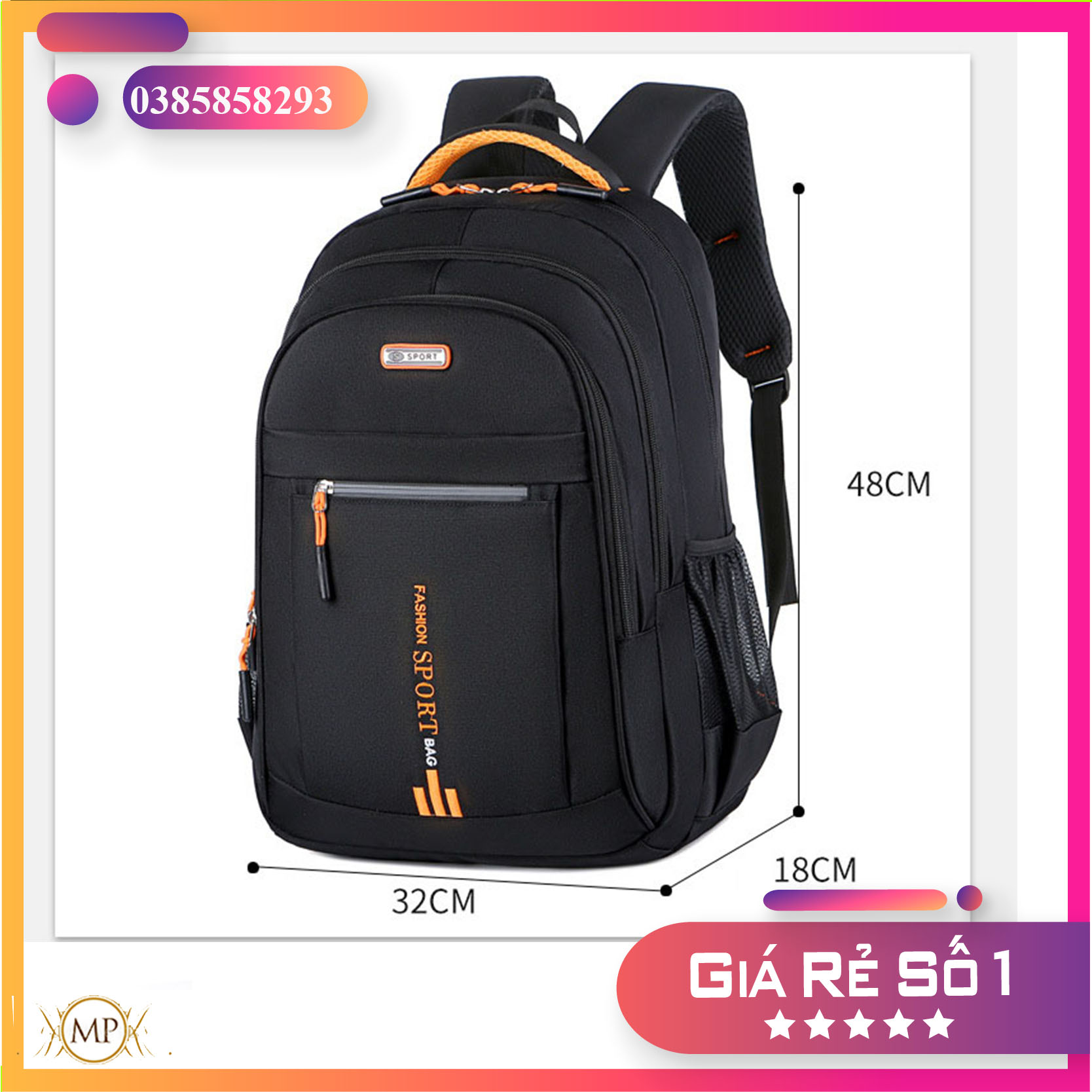 Balo laptop nam nữ- Ba lô đa năng - Balo sport cho học sinh, sinh viên, nhân viên đi học, đi làm hay đi chơi