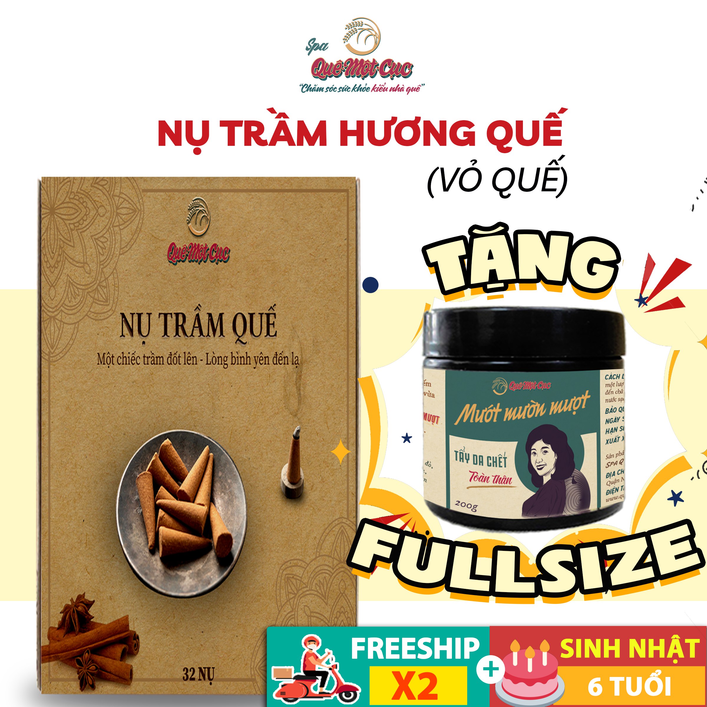 Nụ trầm hương quế, thiên nhiên xông phòng, đuổi muỗi và côn trùng, khử mùi, làm sạch không khí, thu hút vượng khí cho nhà cửa, phòng ốc Quê Một Cục