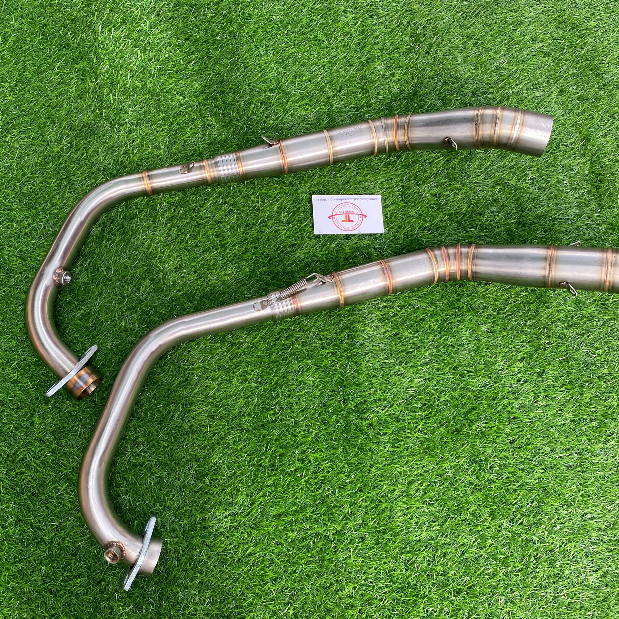 [HCM]Cổ Inox 304 uốn CNC gắn Raider Satria