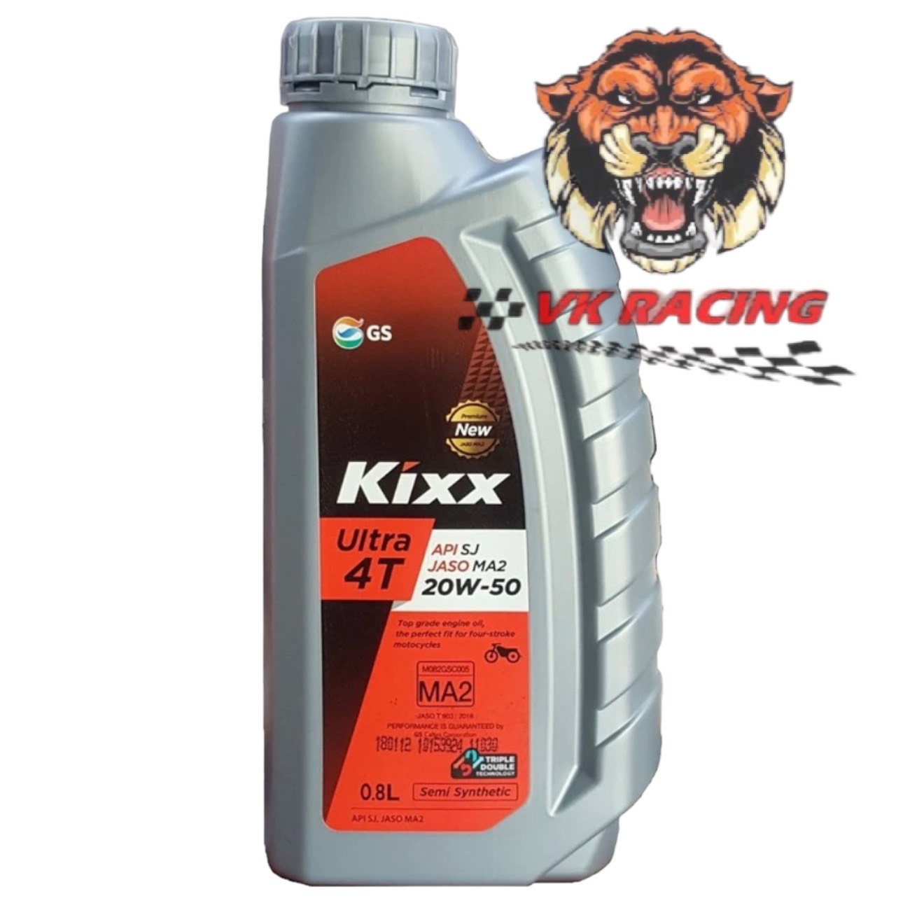 Nhớt kixx 20w50 0.8L - xe số