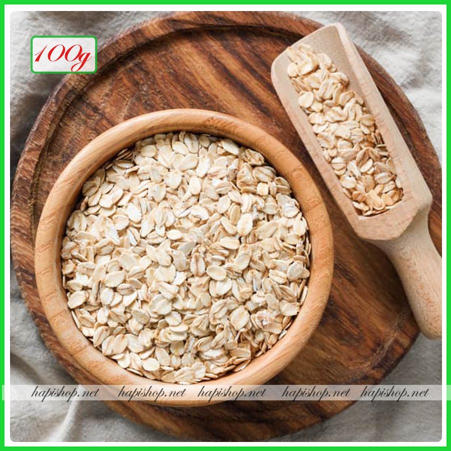 Yến mạch cán dẹt úc nhập khẩu 100% - loại 100g