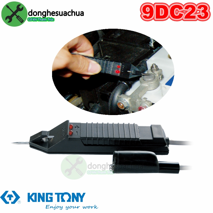 Bút thử điện xe ô tô xe máy Kingtony 9DC-23