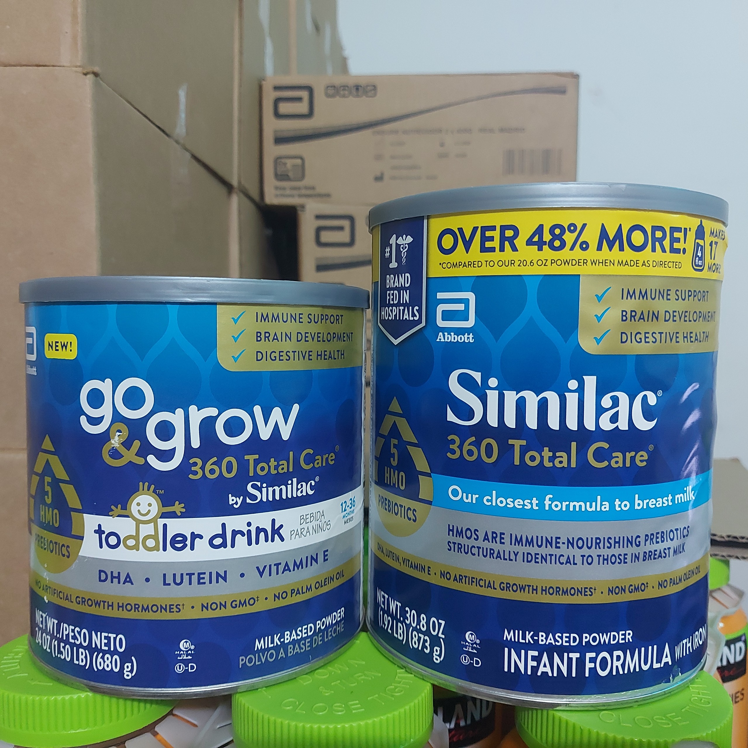 Sữa similac cho bé từ 0-12 tháng similac 360 total care 5 hmo prebiotics