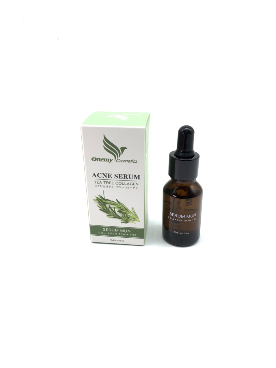 Serum mụn Collagen Acne Serum Onemy 15ml- Giảm mụn và  thâm sẹo hiệu quả với tinh chất tràm trà