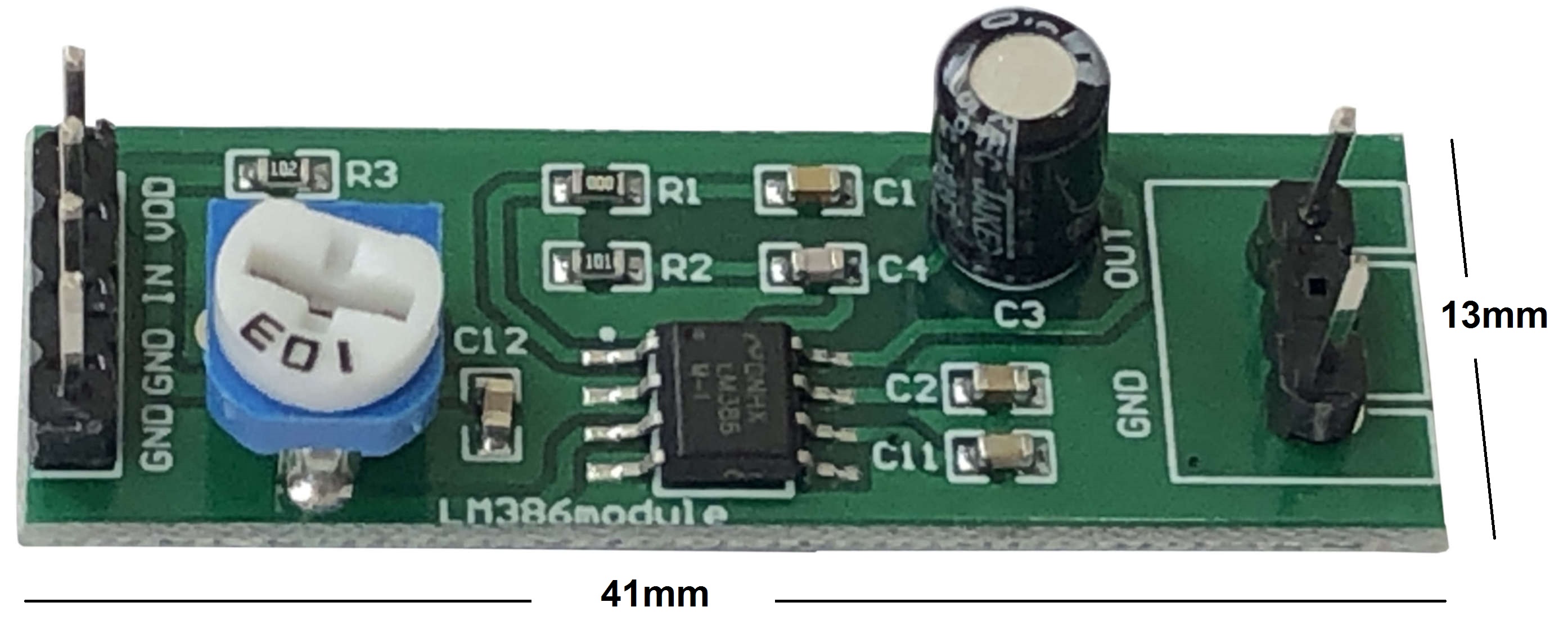 Bo khuếch đại âm thanh lm386