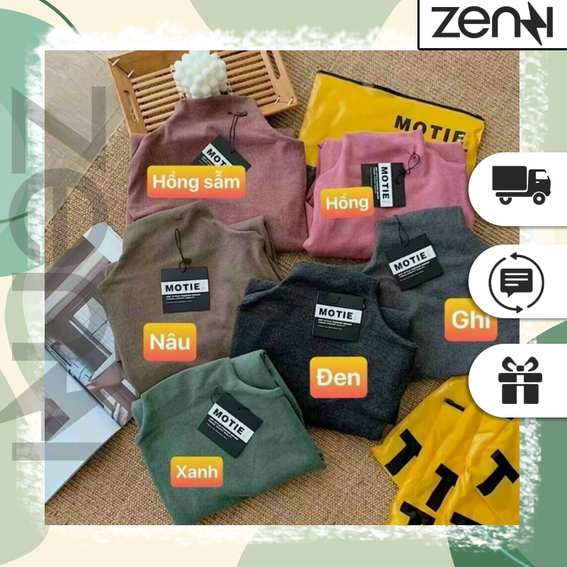 HOT: Áo Giữ Nhiệt Xuất Nhật Motie cổ lọ, áo cao cổ New Style siêu co giãn, mặc thoải mái