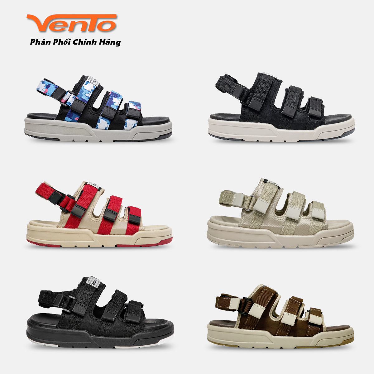 Sandal có size 45 | sandal vento nam nữ chính hãng nv1001 xuất nhật