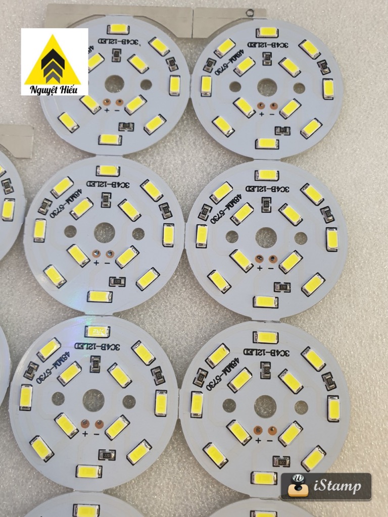 Set 10 led miếng 7W dùng qua chấn lưu