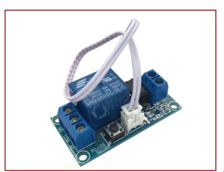 Module bật tắt relay bằng nút nhấn 12v