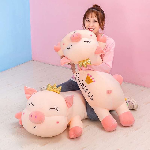 Gấu bông lợn princess siêu mềm