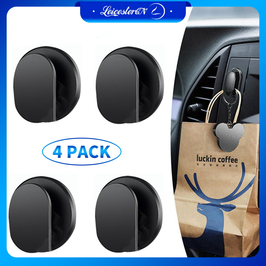 LST 4 Móc Treo Ghế Mini Cho Xe Hơi Móc Treo Tựa Đầu Ghế Sau SUV Móc Đựng Đồ Túi Xách Túi Đựng Đồ Tạp Hóa Giá Treo Tường Sản Phẩm Ô Tô Móc Hấp Phụ Mạnh Dành Cho Xe Hơi Văn Phòng Tại Nhà