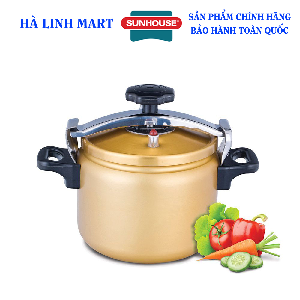 Nồi áp suất đáy từ Sunhouse SHA8604M - Nồi áp suất bếp từ - Nồi áp suất cơ Sunhouse - Nồi áp suất gas - Hàng chính hãng