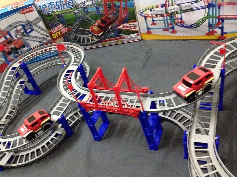 ĐƯỜNG RAY XE LỬA - BỘ SẢN PHẨM XẾP HÌNH TRÒ CHƠI SÁNG TẠO CHO BÉ