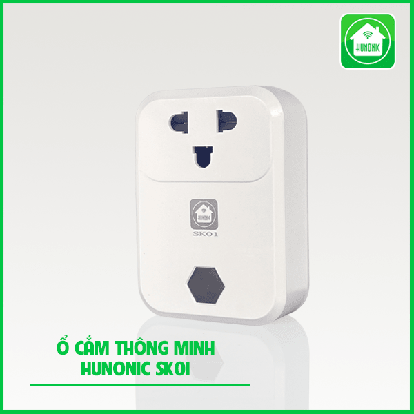 Ổ Cắm Thông Minh Hunonic SK01/Điều khiển từ xa qua điện thoại