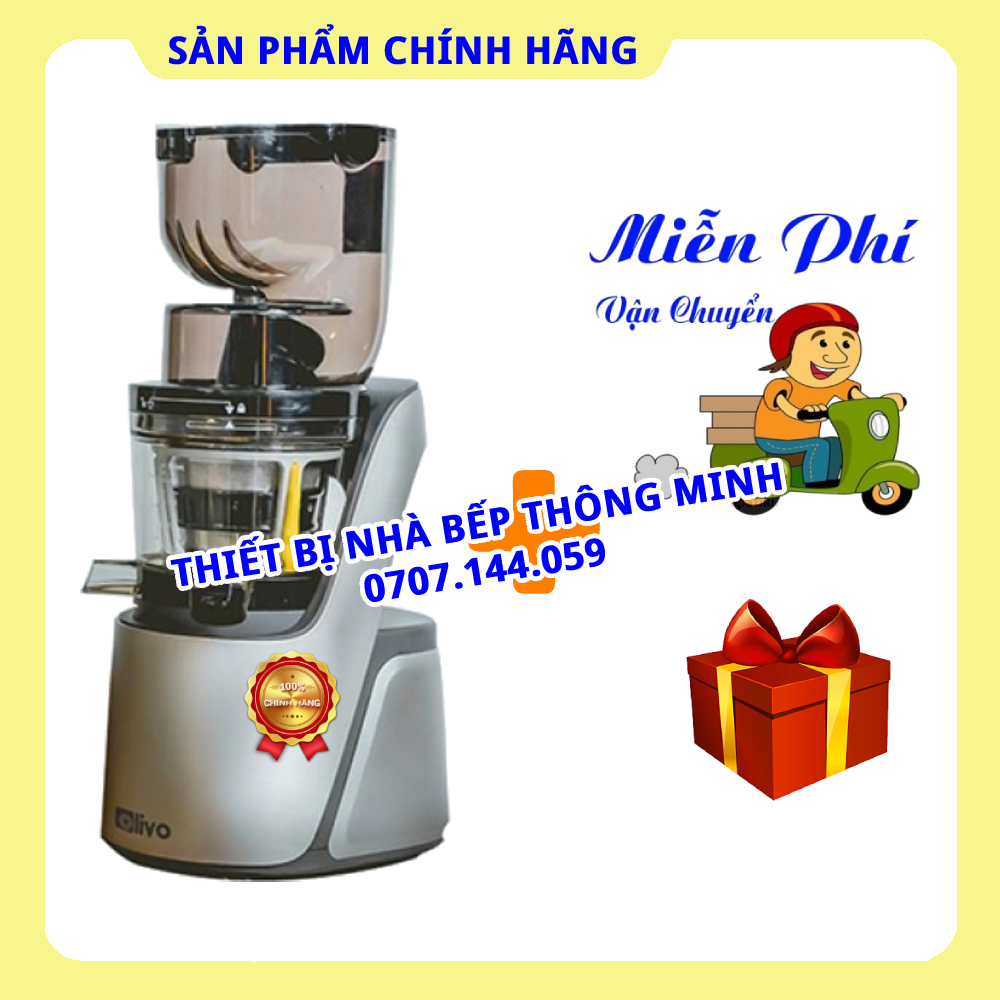 Máy ép chậm olivo sj189 cao cấp - thương hiệu mỹ - dễ vệ sinh - ép trái cây