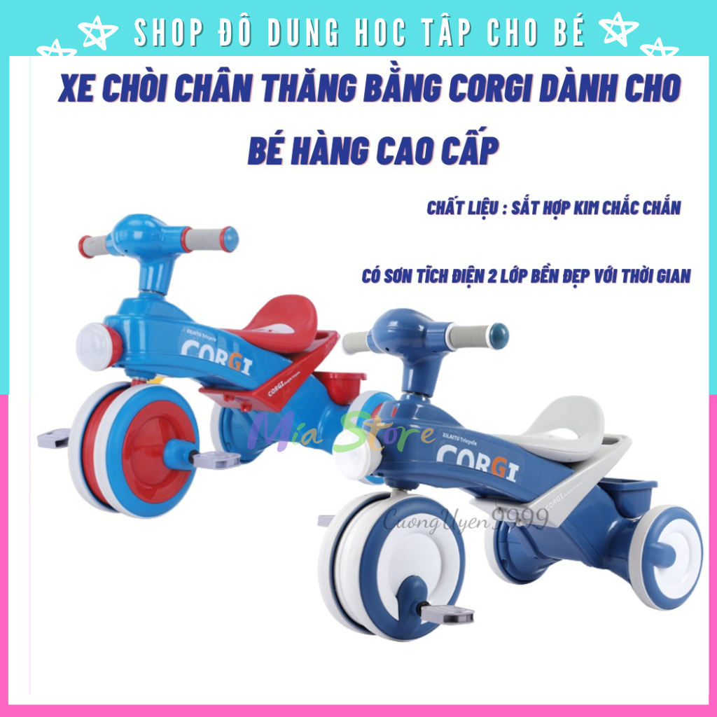 Xe chòi chân thăng bằng CORGI dành cho bé hàng cao CẤP