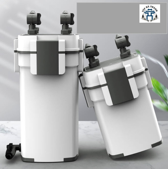 Lọc thùng cao cấp sunsun xiaoli xwa 1000 - lọc thùng tích hợp lọc váng và van xả đáy cho bể cá cảnh, bể thủy sinh