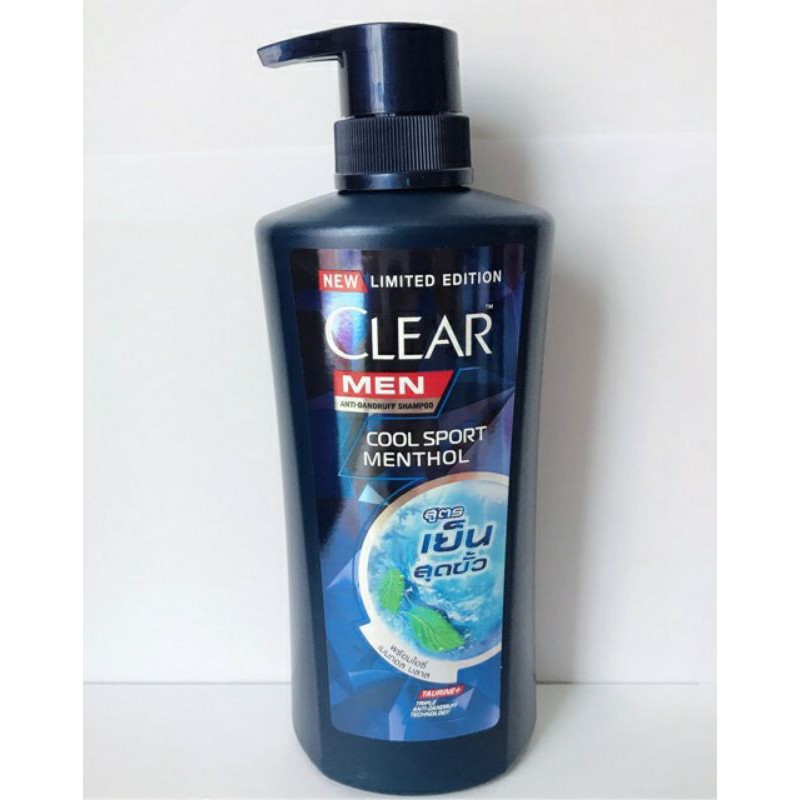 Dầu Gội CLEAR MEN COOL SPORT Thái Lan Chính Hãng 450ml