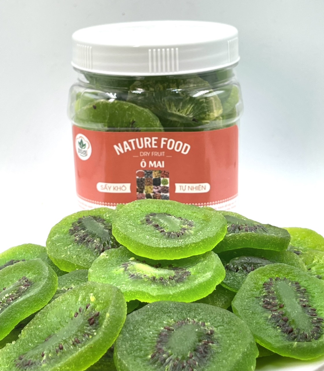 1Kg ( 2 Hộp ) Mứt Kiwi Sấy Dẻo - Đặc Sản Đà Lạt NATURE FOOD