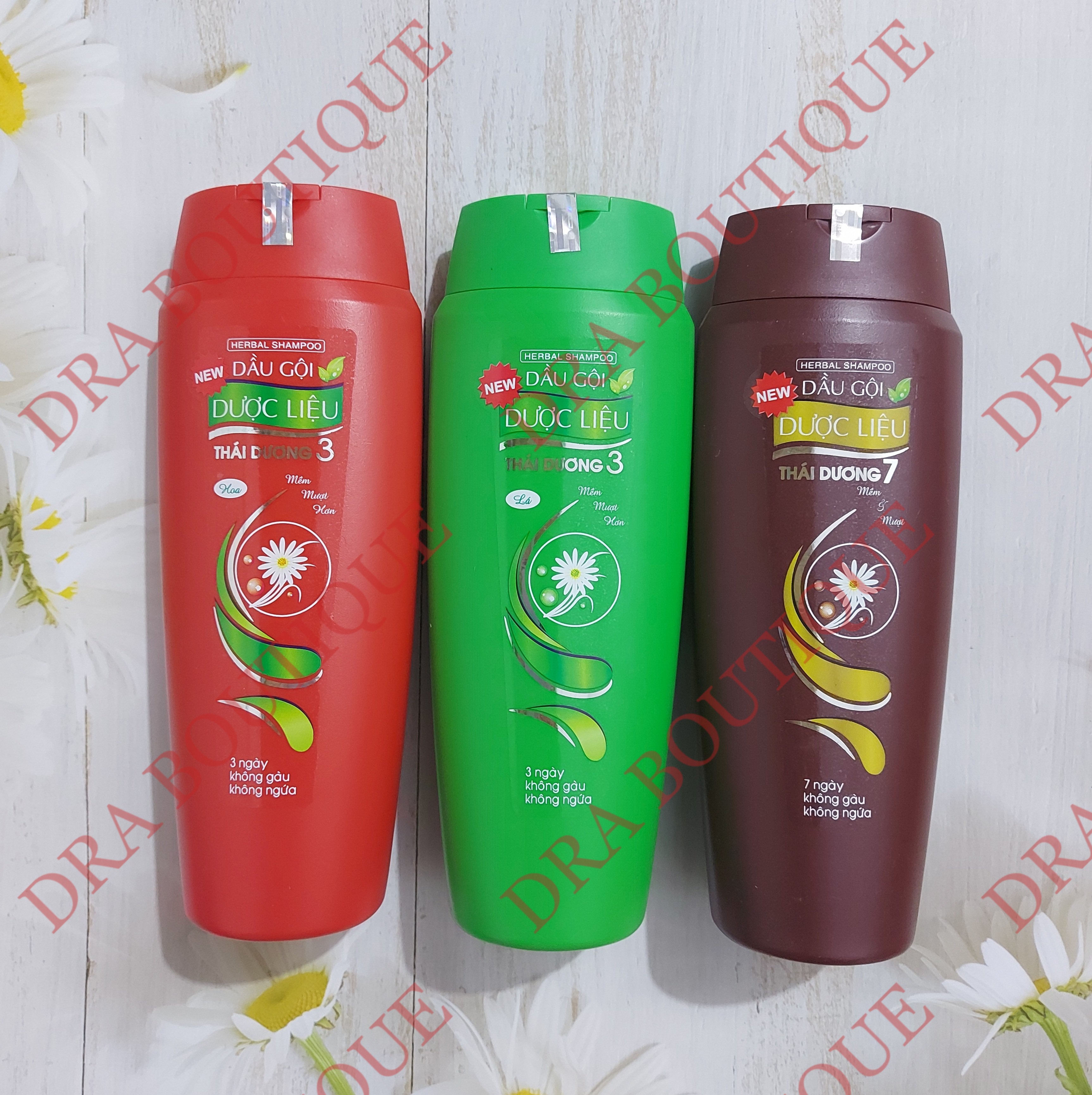 Dầu gội dược liệu thái dương 3 & 7 200ml - sao thái dương