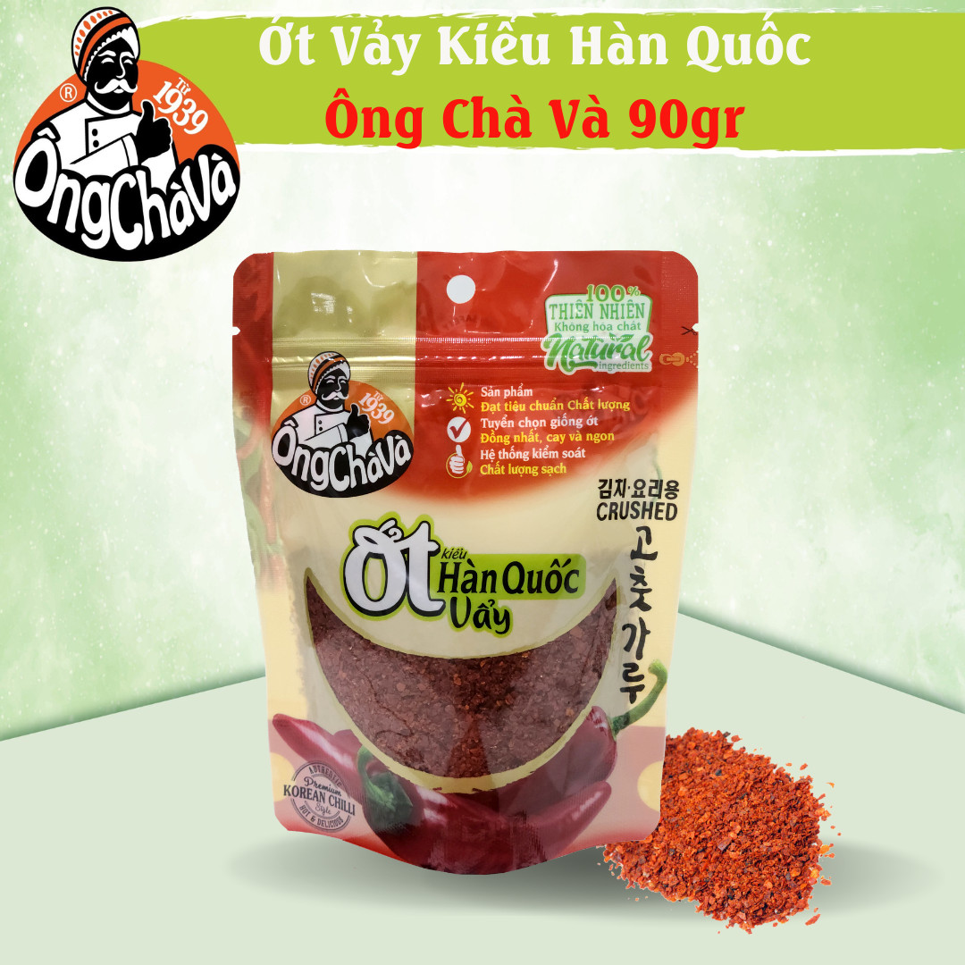 Ớt vảy kiểu hàn quốc ông chà và 90g
