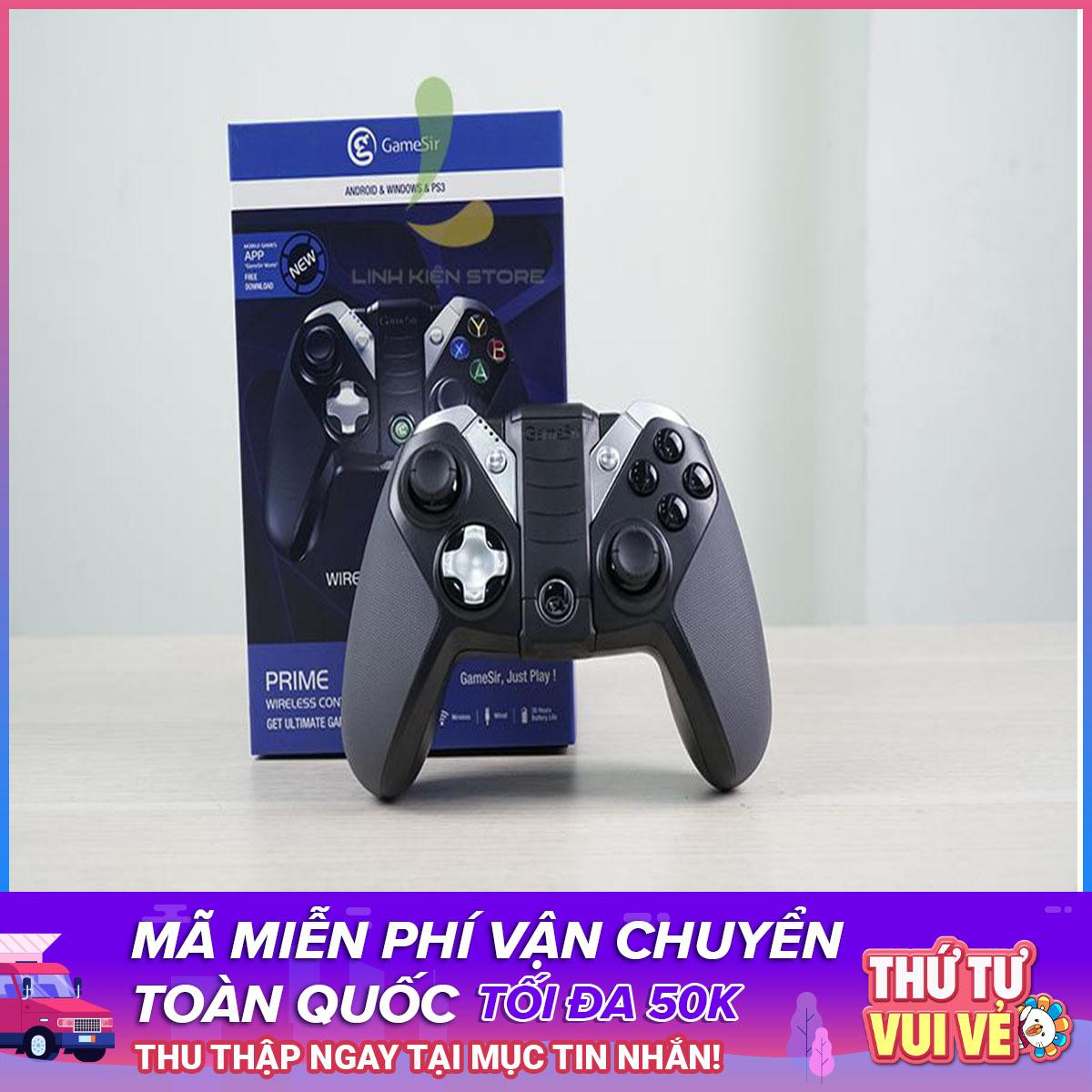 Tay cầm chơi game gamesir g4s - hỗ trợ android/ios/pc/ps3