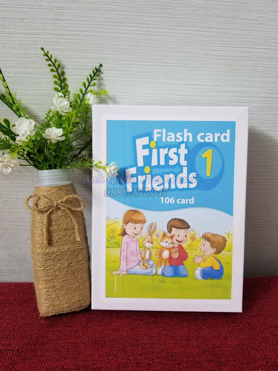 Bộ Flash card, thẻ học tiếng anh thông minh cho trẻ First Friends 1