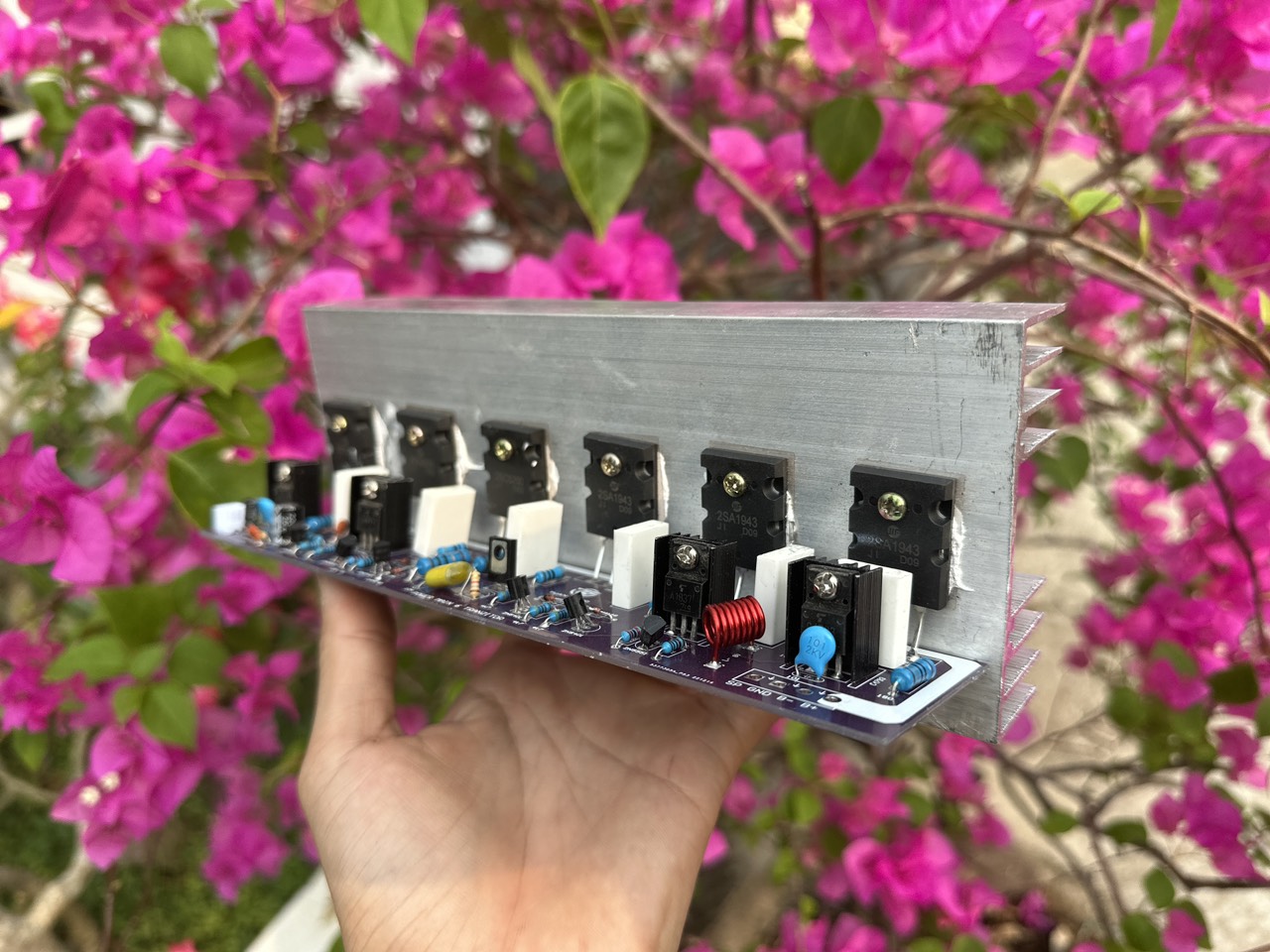 Combo mạch công suất 6 sò mono 300w