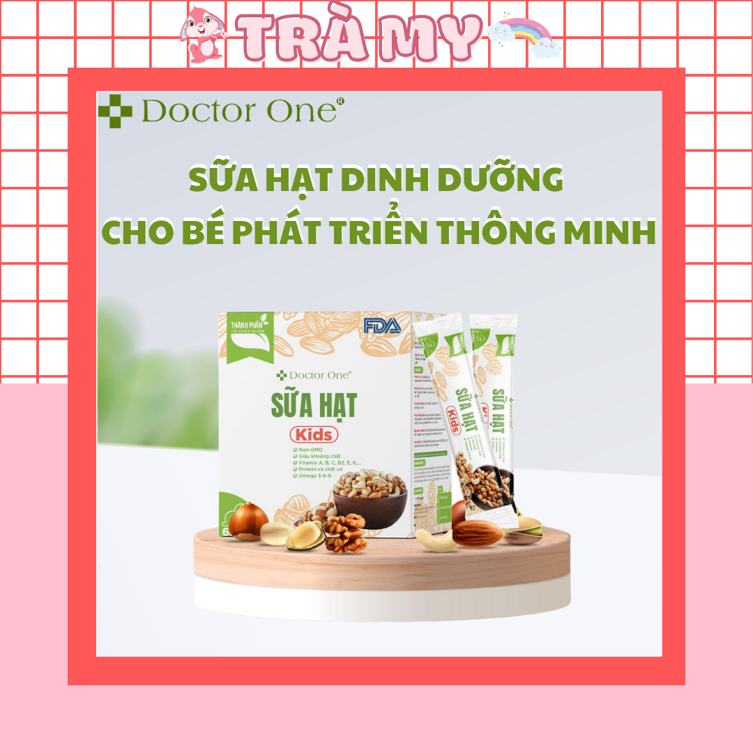 Sữa hạt dinh dưỡng cho bé biếng ăn doctor one