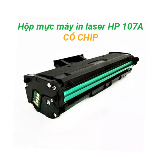 Hộp mực W1107A CHO máy in HP Laser 107A/ 107W/ MFP 135/ 137fnw HP 107A/ nhập khẩu mới 100% in đẹp rõ nét