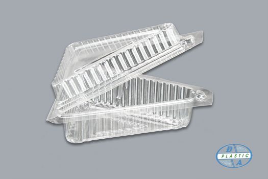 [HCM]Bộ 50 hộp nhựa đựng bánh tam giác nhọn