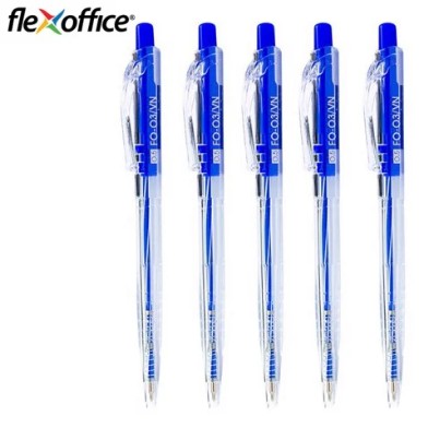 Hộp 20 cái bút bi thiên long flexoffice fo-03