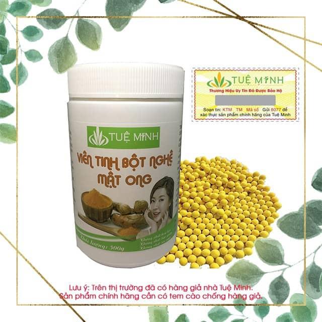 Tinh bột nghệ vàng tuệ minh nguyên chất 500g