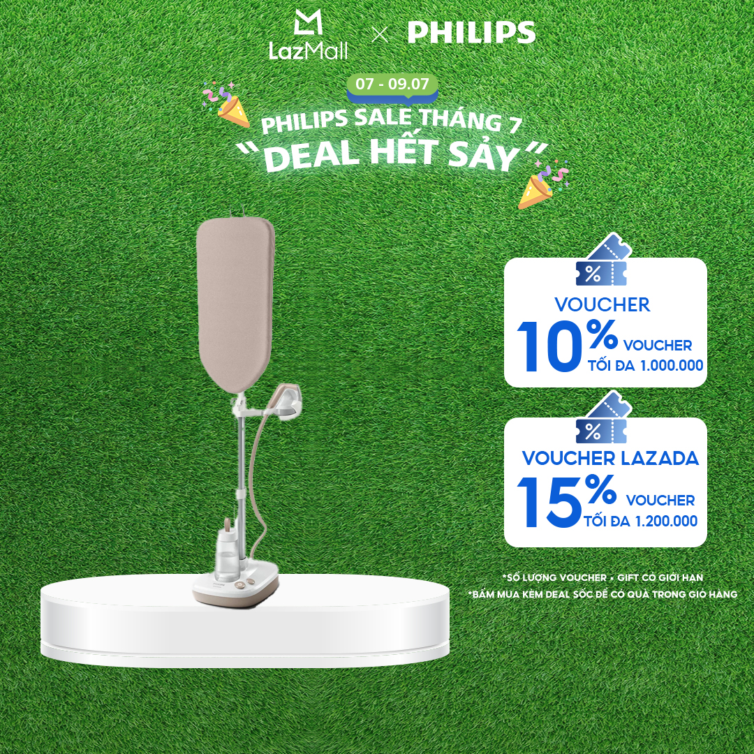 Bàn ủi hơi nước đứng Philips all in one AIS6001/10 - Hàng Chính Hãng