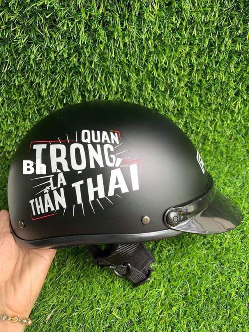 Nón bảo hiểm nửa đầu hkm AXE/Treseme/Dove