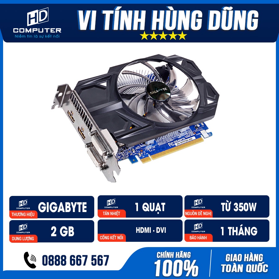 Vga gtx750, gtx750ti giga, msi, asus, zotac, colorful, card màn hình gtx 750ti, 750 ti