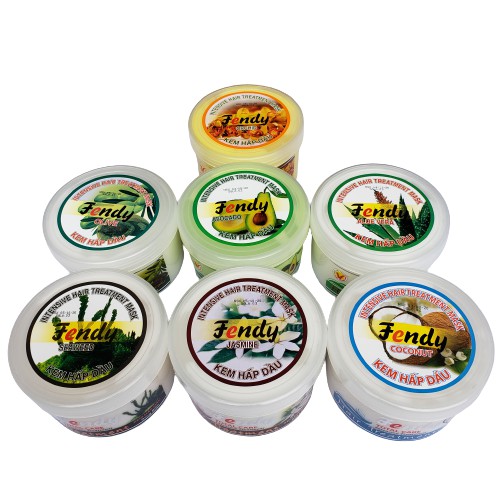 Siêu Rẻ Kem hấp dầu kem ủ tóc phục hồi Fendy 500g