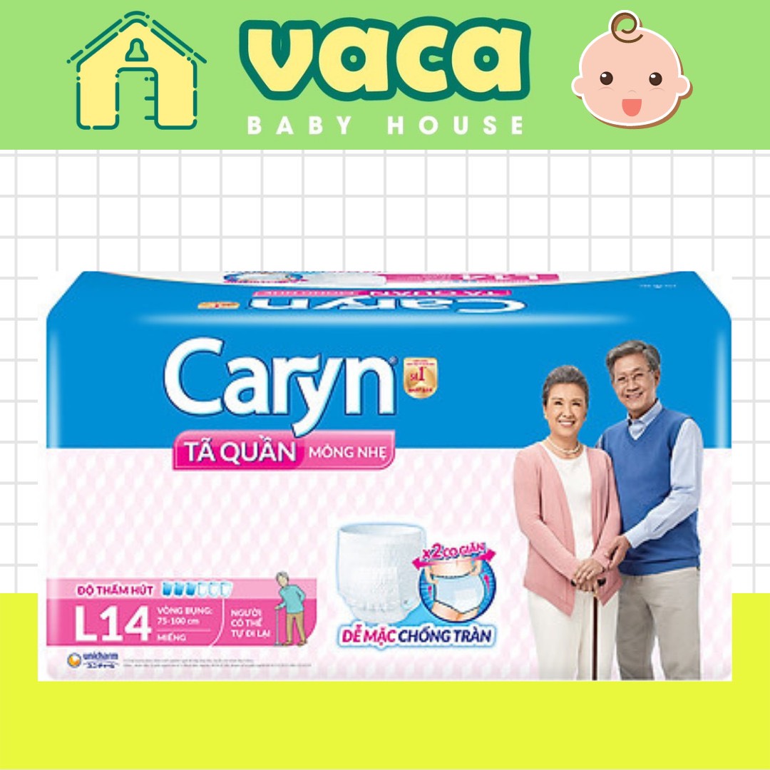 TÃ QUẦN NGƯỜI GIÀ CARYN L14 (MẪU MỚI) MỎNG NHẸ