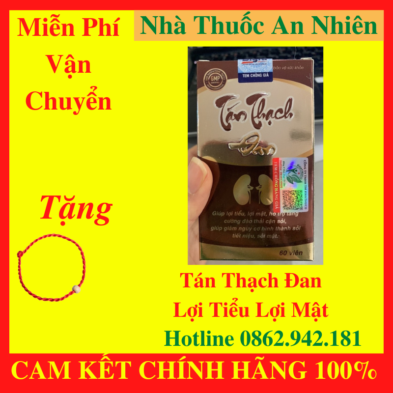 Viên uống tán thạch đan - hỗ trợ tăng cường đào thải cặn sỏi - an nhiên 1