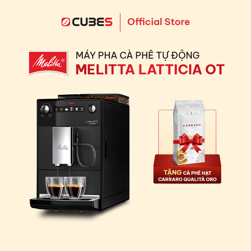 Máy pha cà phê tự động Melitta Latticia OT - 30-40 ly/ngày - Thương hiệu Đức - Bảo hành 24 tháng