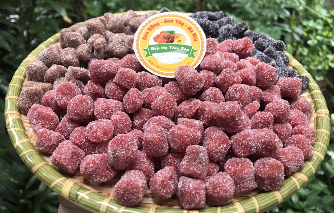 500GR KẸO Ô MAI MIX DÂU TÂY, DÂU TẰM, ME CAY ĐÀ LẠT SIÊU NGON