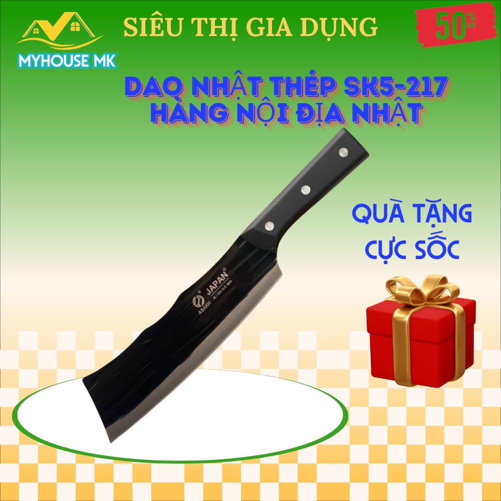 Dao băm thịt siêu bén- lưỡi dao daì cán rộng cực kỳ dễ dàng thao tác , dao có thể dùng để chặt gà,vịt đều được.
